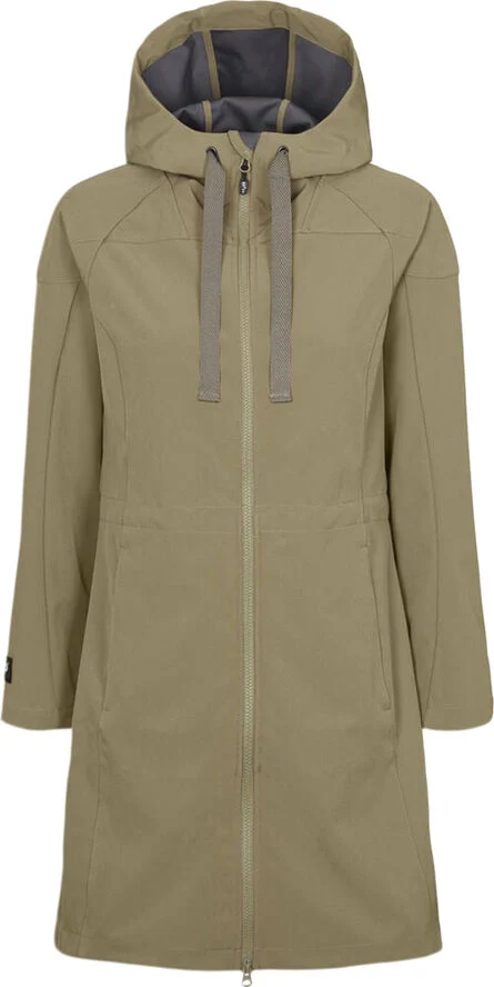 H2O Ingrid lang softshell jakke Brun
