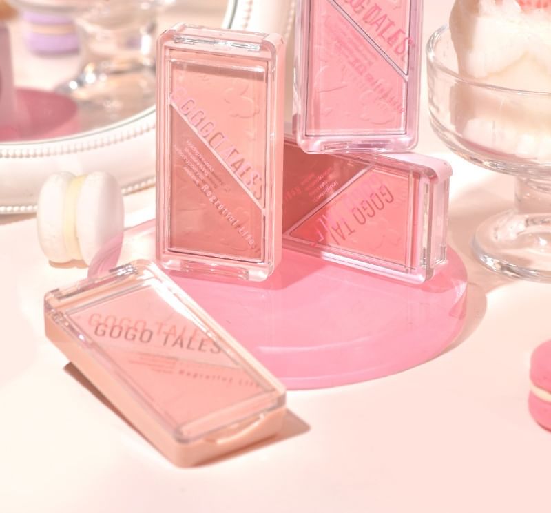 GOGO TALES - Actieve zachte mist poederblush - 4 kleuren