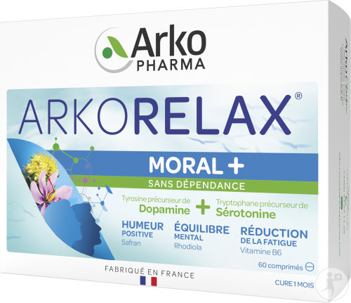 Arkopharma Arkorelax Moral+ 60 Comprimés
