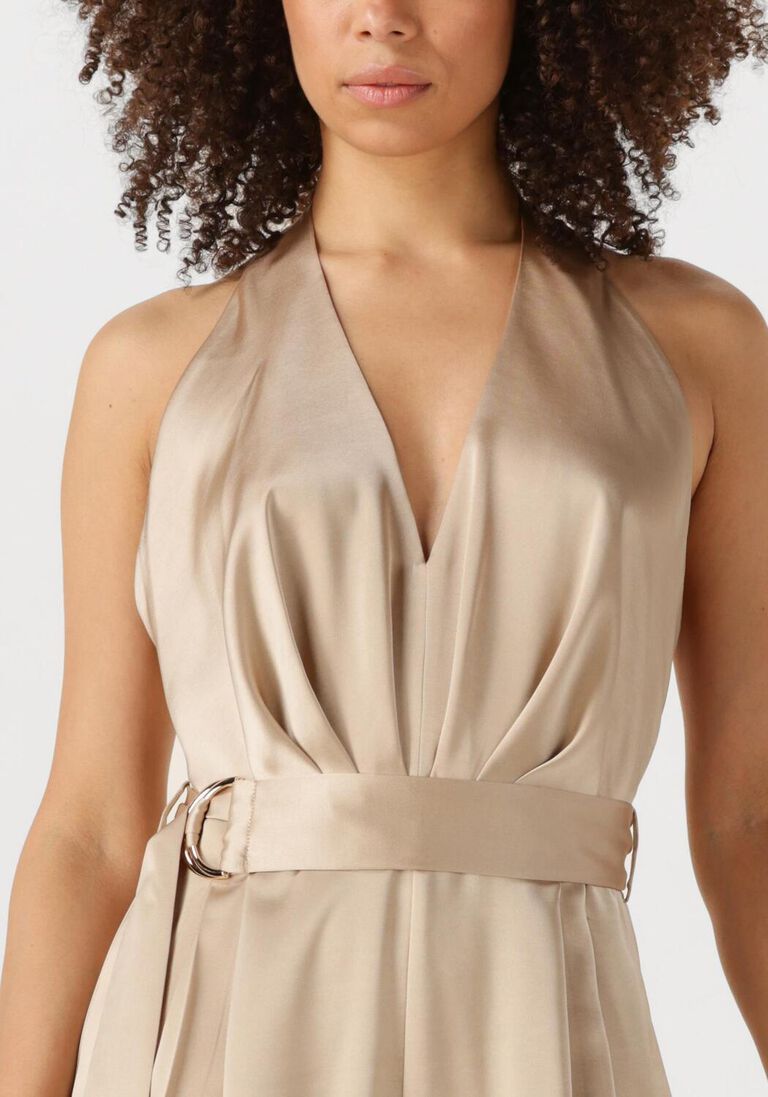 beige ibana jumpsuit olesia