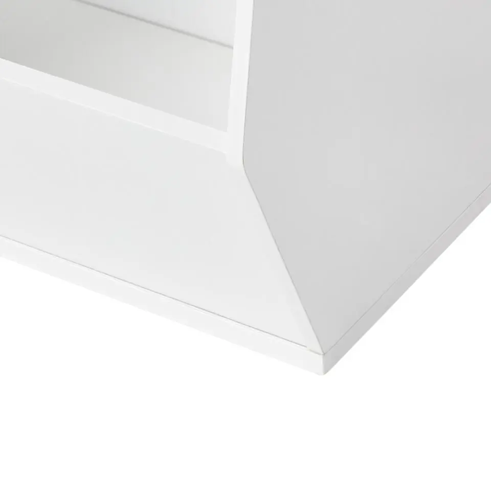 DARLOT - Boekenkast - Lichtblauw - Vezelplaat