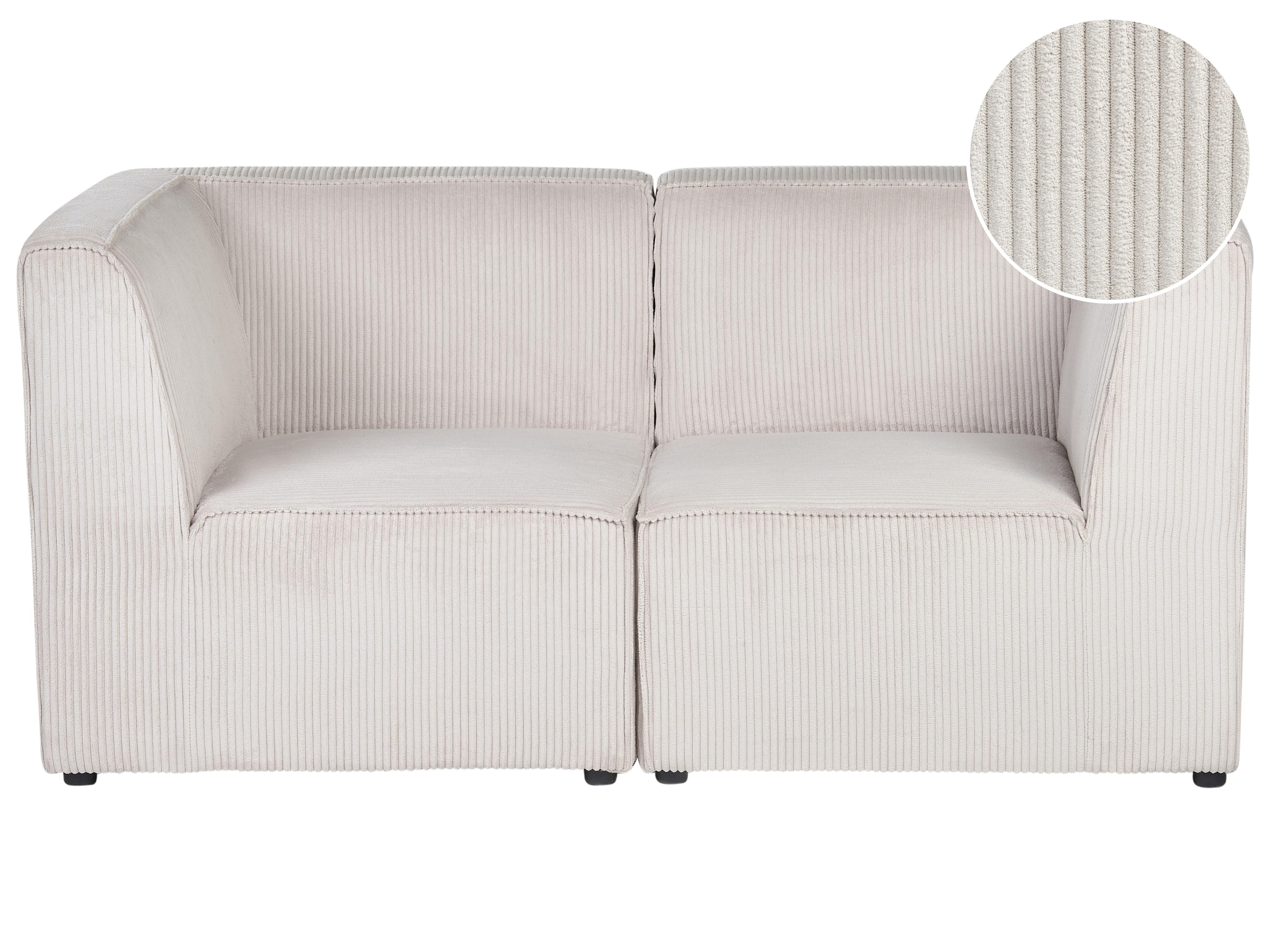 Modulaire bank 2-zits LEMVIG Corduroy Beige