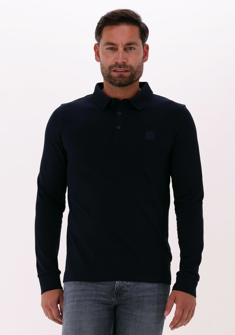 BOSS donkerblauwe boss polo passerby 10242645 01