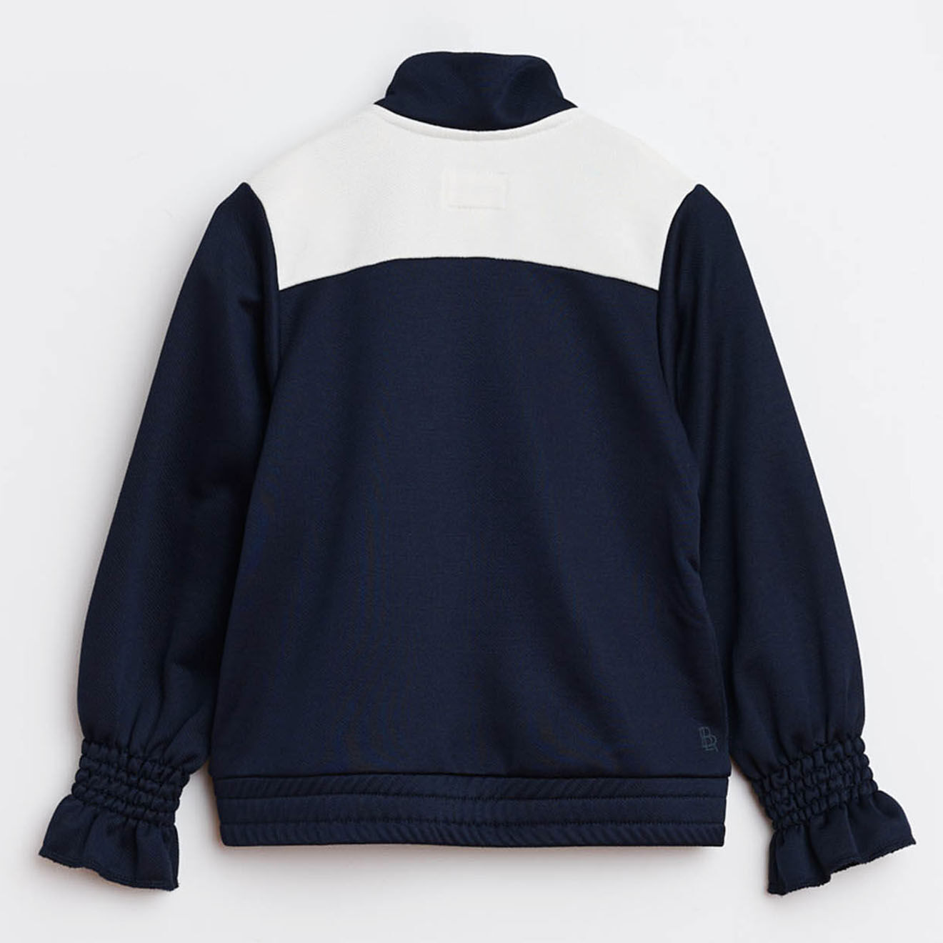 Bellerose Veste de survêtement Feba bicolore marine/blanc
