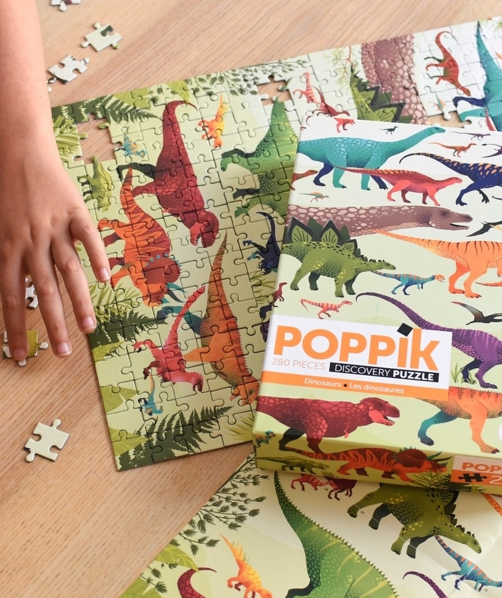 POPPIKPUZZLE DINOSAURES 280 PIÈCES