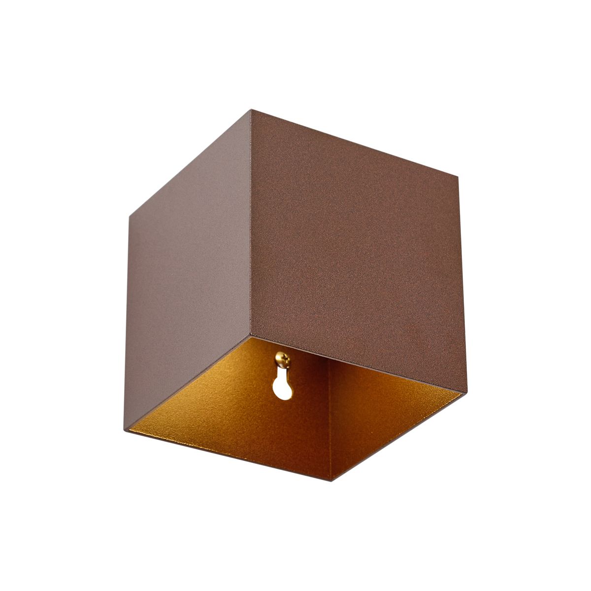 Buiten wandlamp roestbruin incl. LED 2-lichts IP65 met dimlicht en solar - Charlene