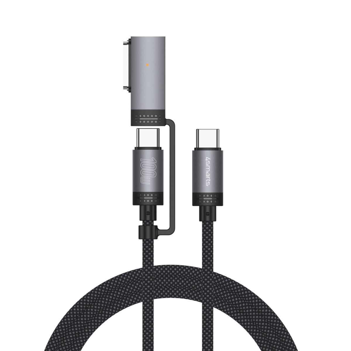 4smarts USB-Kabel »MagSafe 3 Adapter und USB-C Kabel ComboCord 100W 2m« USB-C