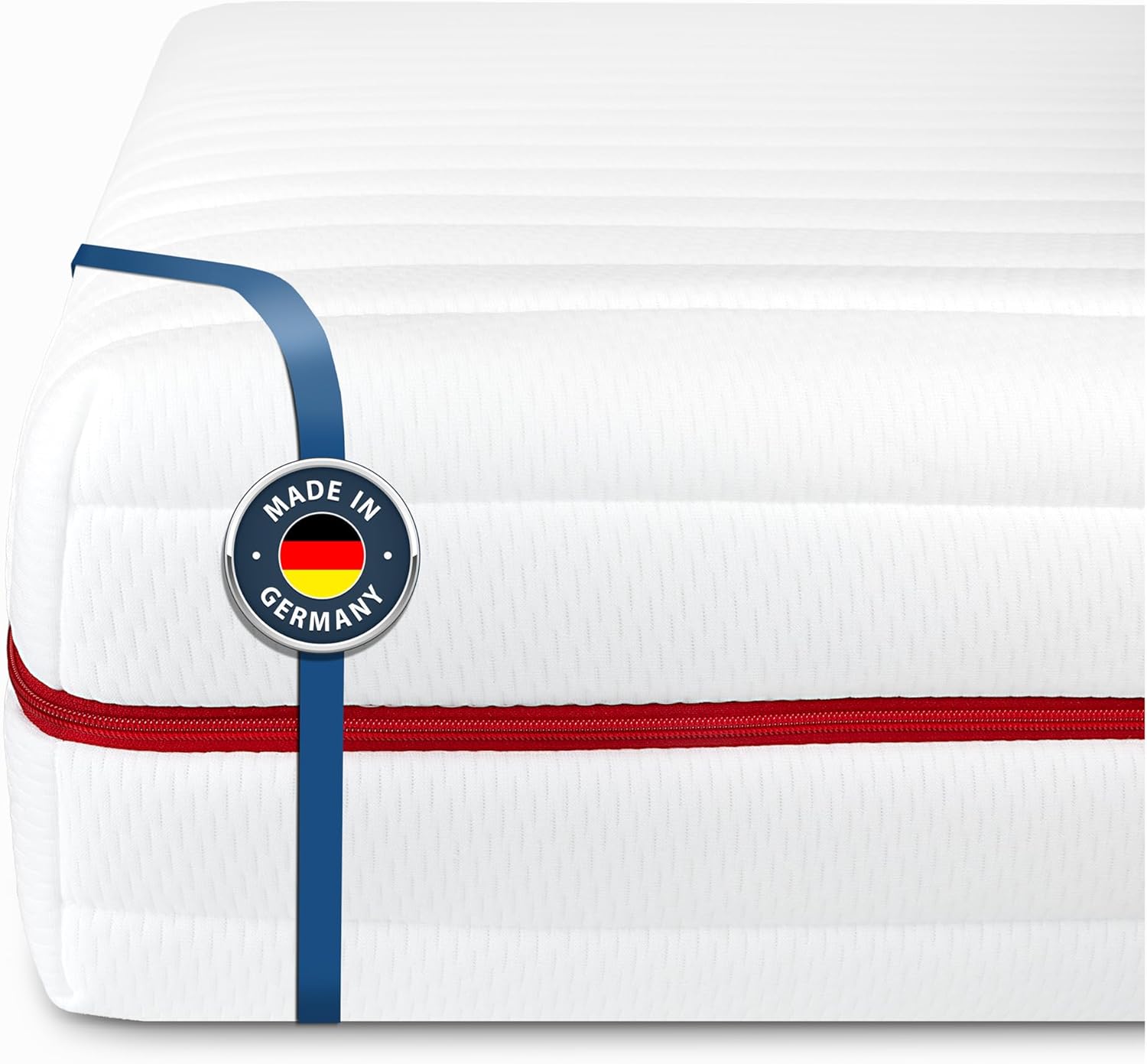 BMM Matratze 90x190 cm Klassik 19 Härtegrad H5 Ultra fest/Kaltschaummatratze Öko-Tex Zertifiziert/ergonomische 7 Zonen Matratze Höhe 19 cm/Matratzen produziert in Deutschland