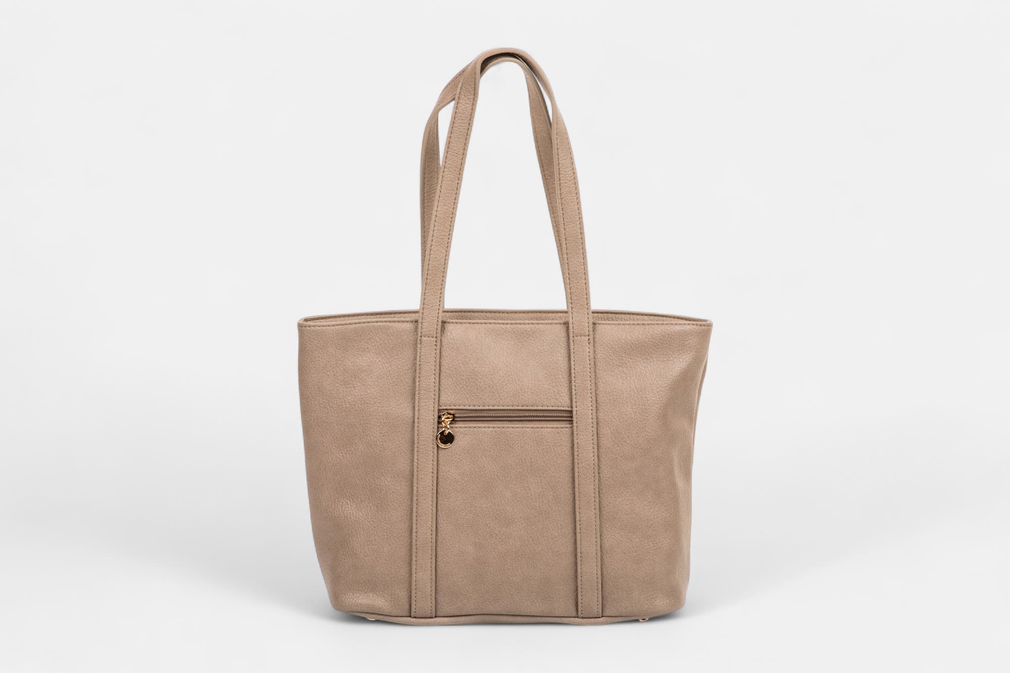 Sac de shopping taupe