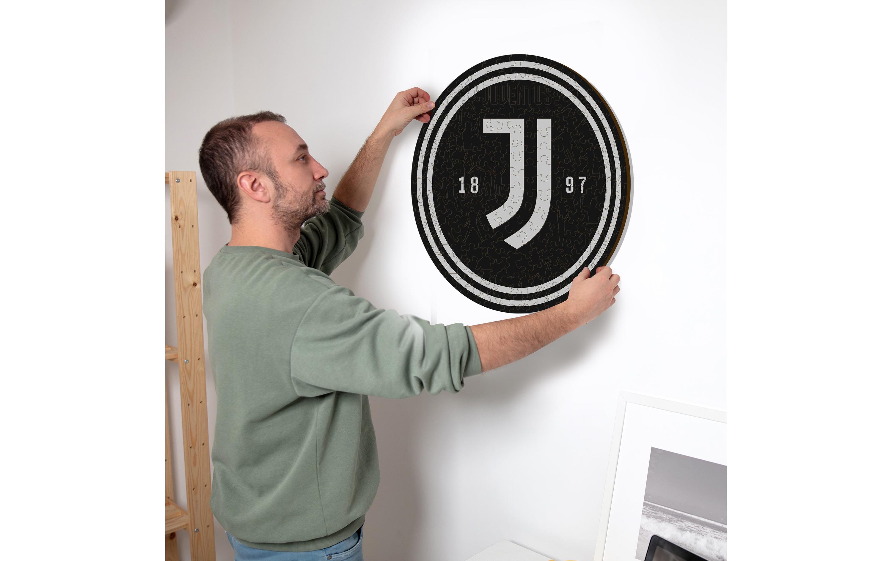 Holz-Puzzle FC Juventus – LogoPuzzle Logo Juventus