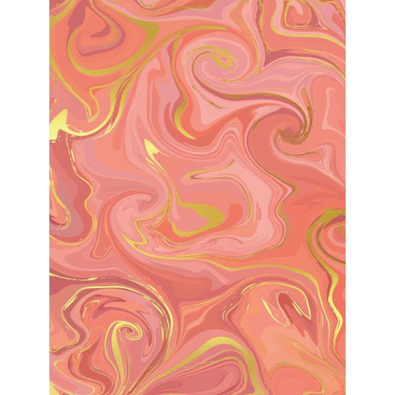 Pochette 3 Feuilles Foil Ref 941 - Rose