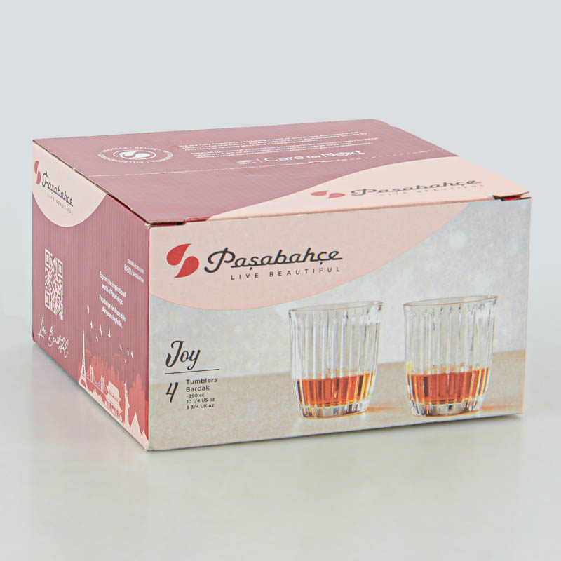 Lot de 4 verres bas 'Joy'