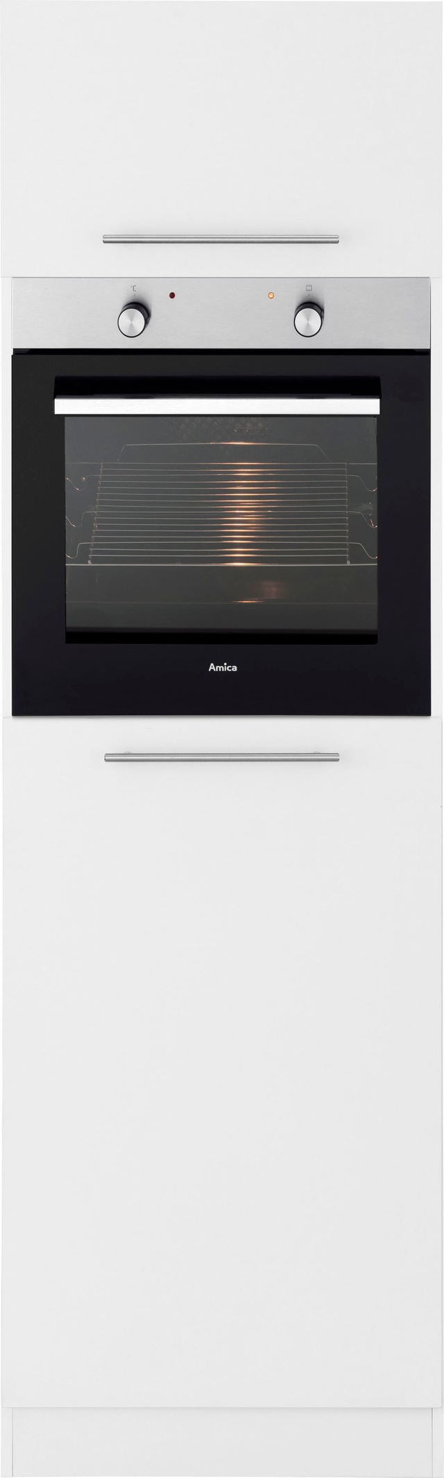 wiho Küchen Backofen/Kühlumbauschrank »Unna« 60 cm breit