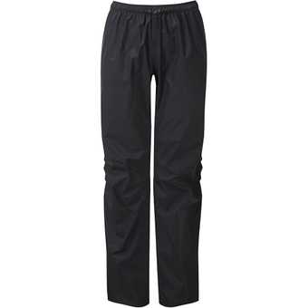 Mountain Equipment Zeno Full-Zip Regenhose Black Damen