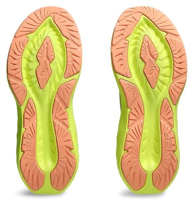 Chaussures Running Asics Novablast 4 GS Gris/Jaune Enfant