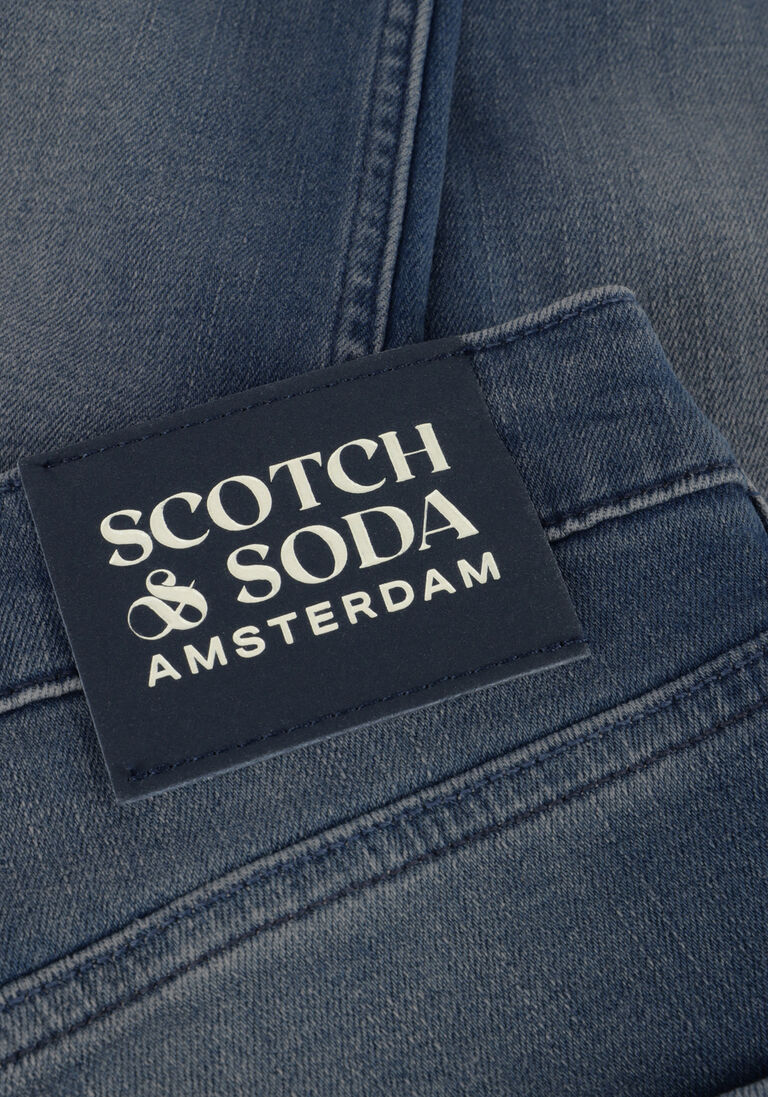 SCOTCH & SODA blauwe scotch & soda skinny jeans seasonal essenials skim sinny jeans