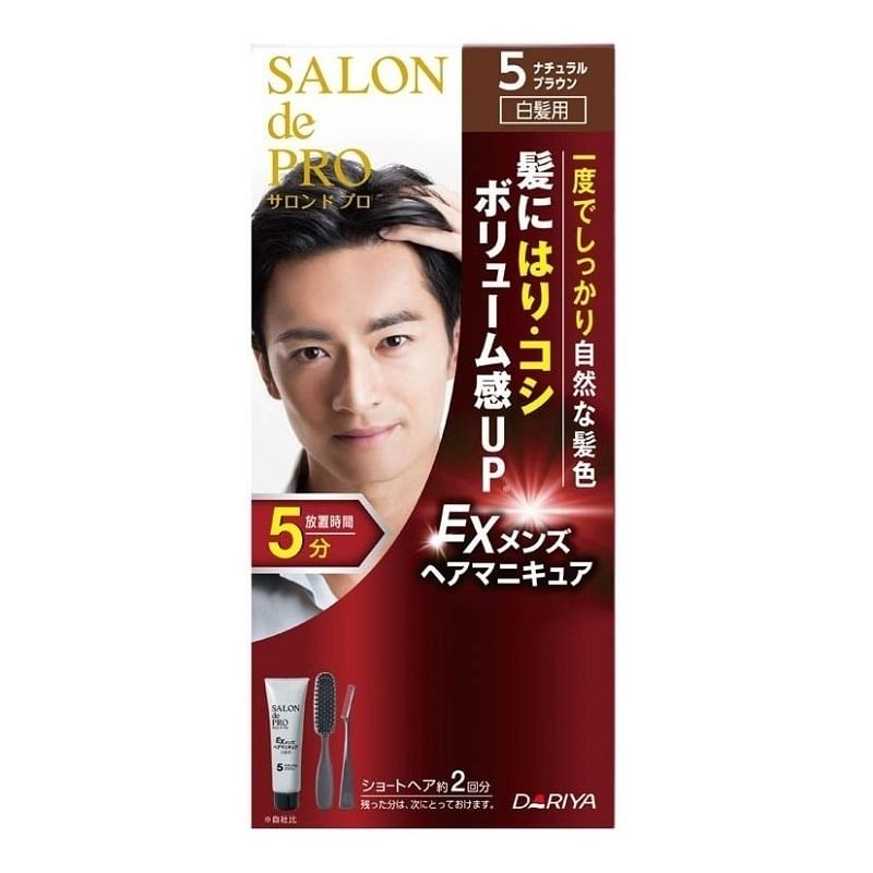 DARIYA - Salon De Pro EX Heren Grijze Haarkleur