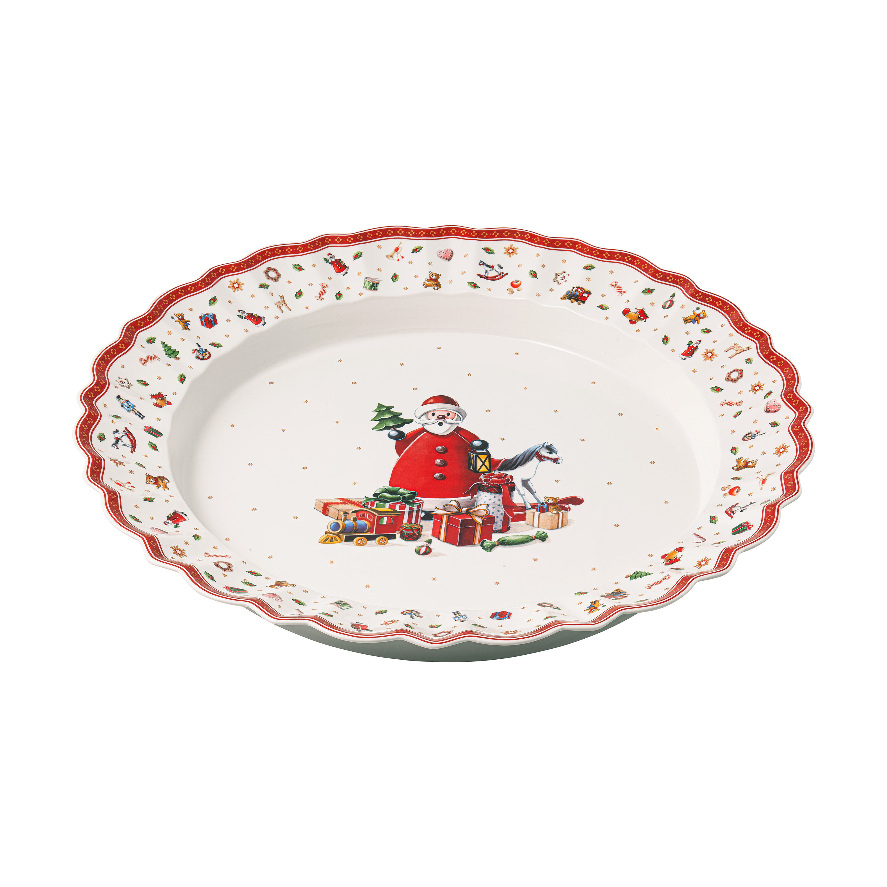 Toy's Delight Centerpiece bowl Red, Premium Porcelain