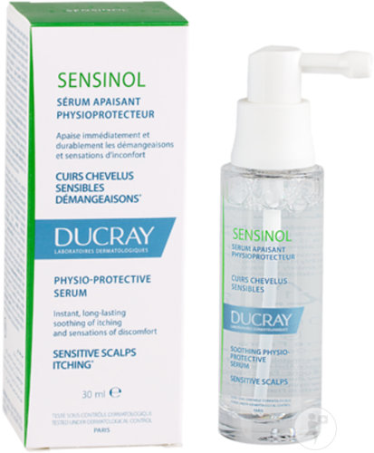 Ducray Sensinol Sos Spray Cuir Chevelu Réactif Pics De Démangeaisons 30ml