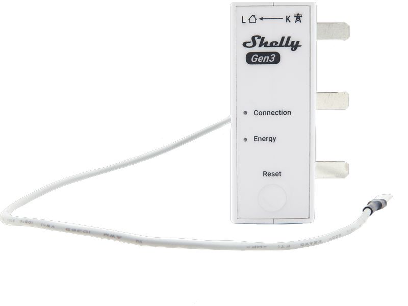 Shelly Energiemessgerät EM WiFi-Energy Meter 3P 63A Gen3 WLAN-Leistungsmessgerät