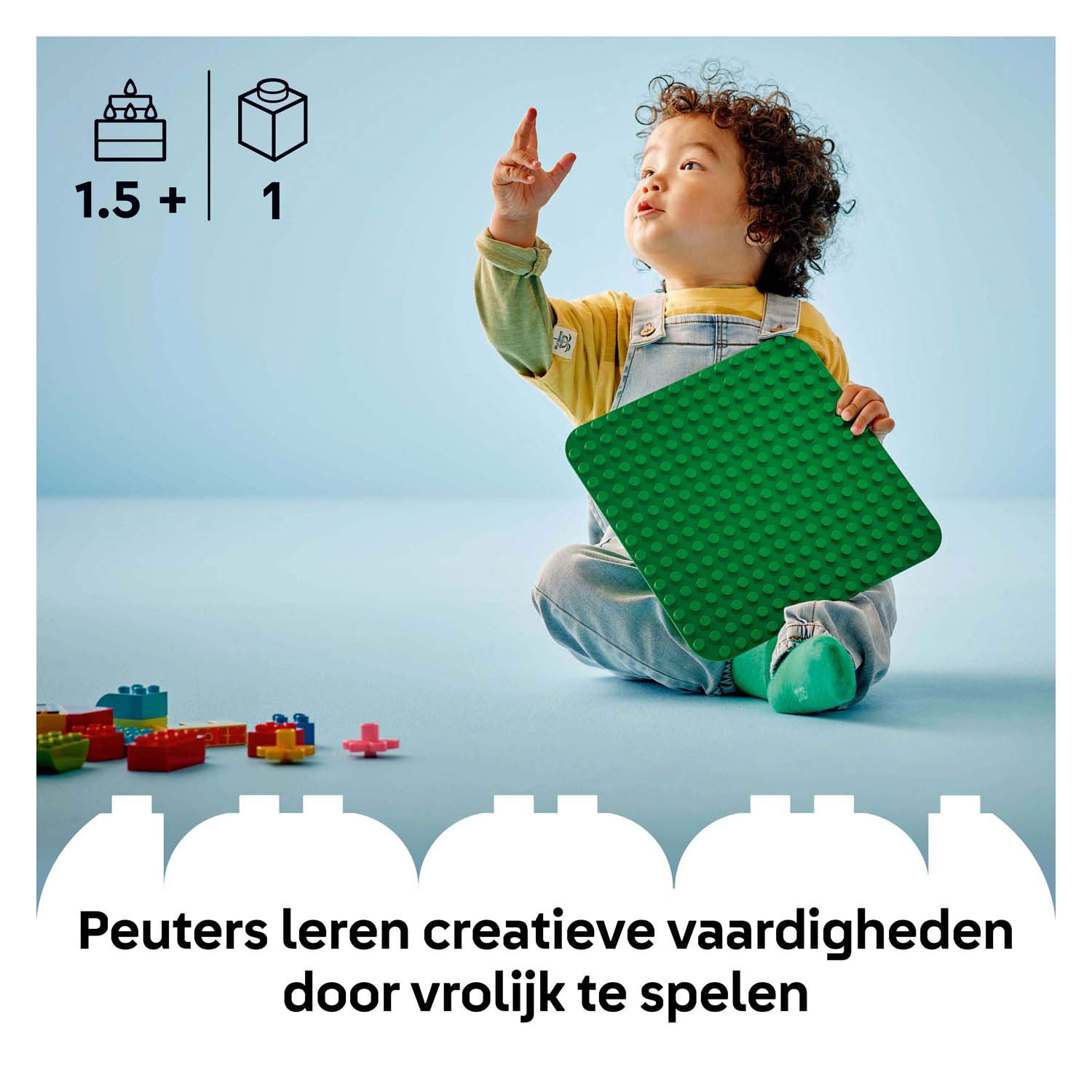 LEGO DUPLO Classic 10460 Groene Bouwplaat