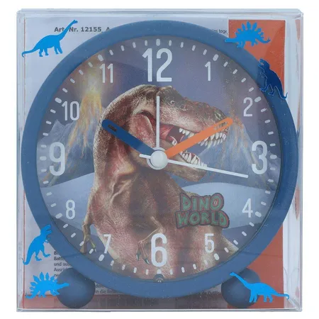 Depesche Dino World Wecker blau
