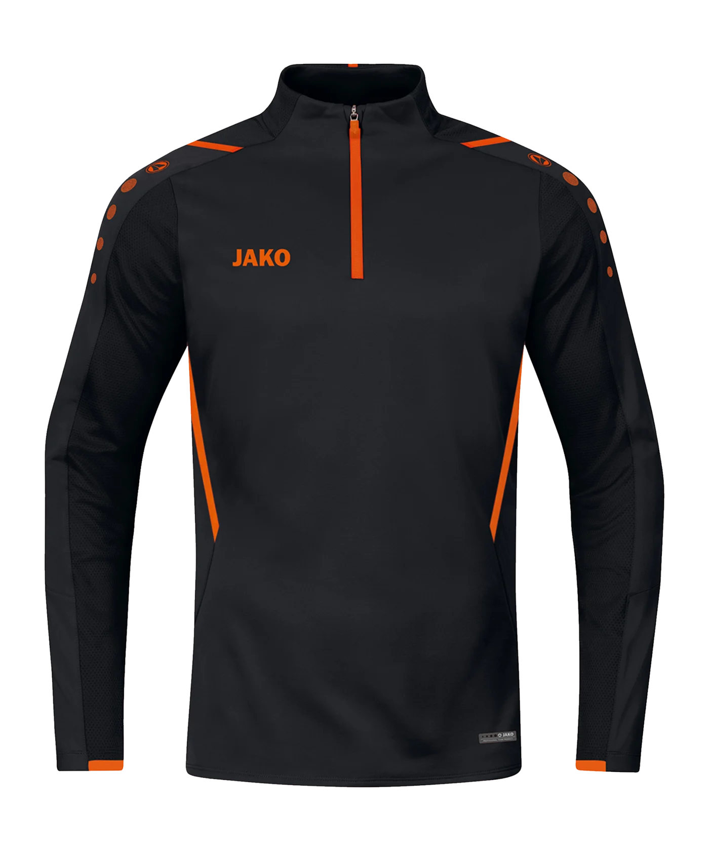JAKO Challenge Ziptop Schwarz Orange F807