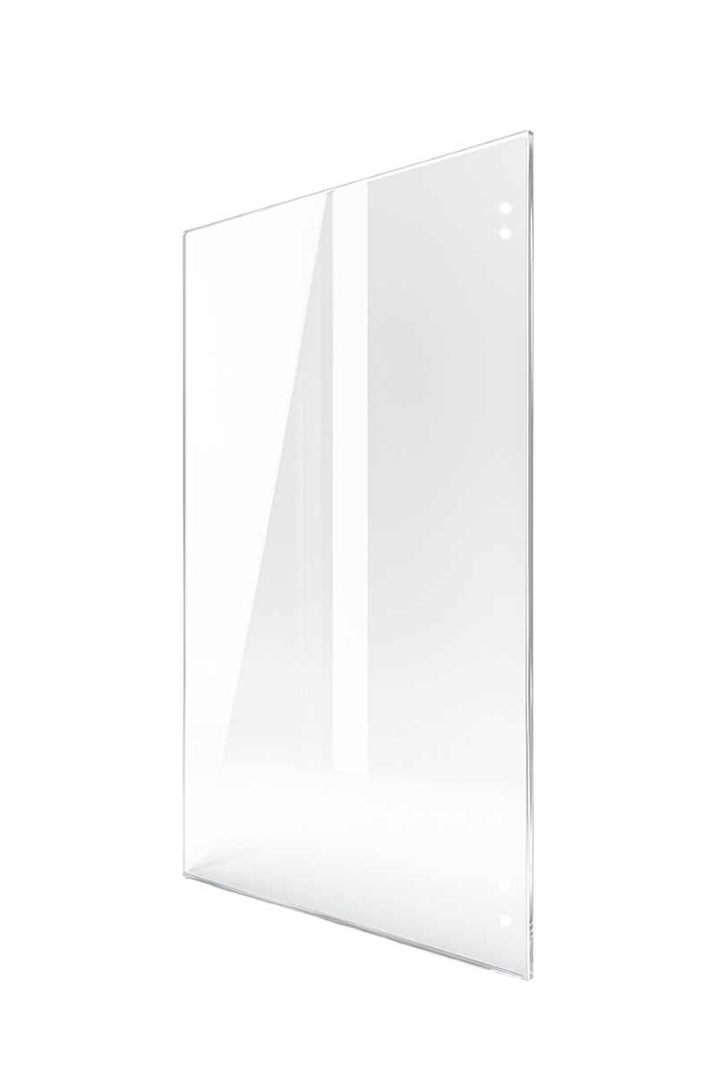 SHOWMODEL: Saniclear Modern glazen wand 90x200cm
