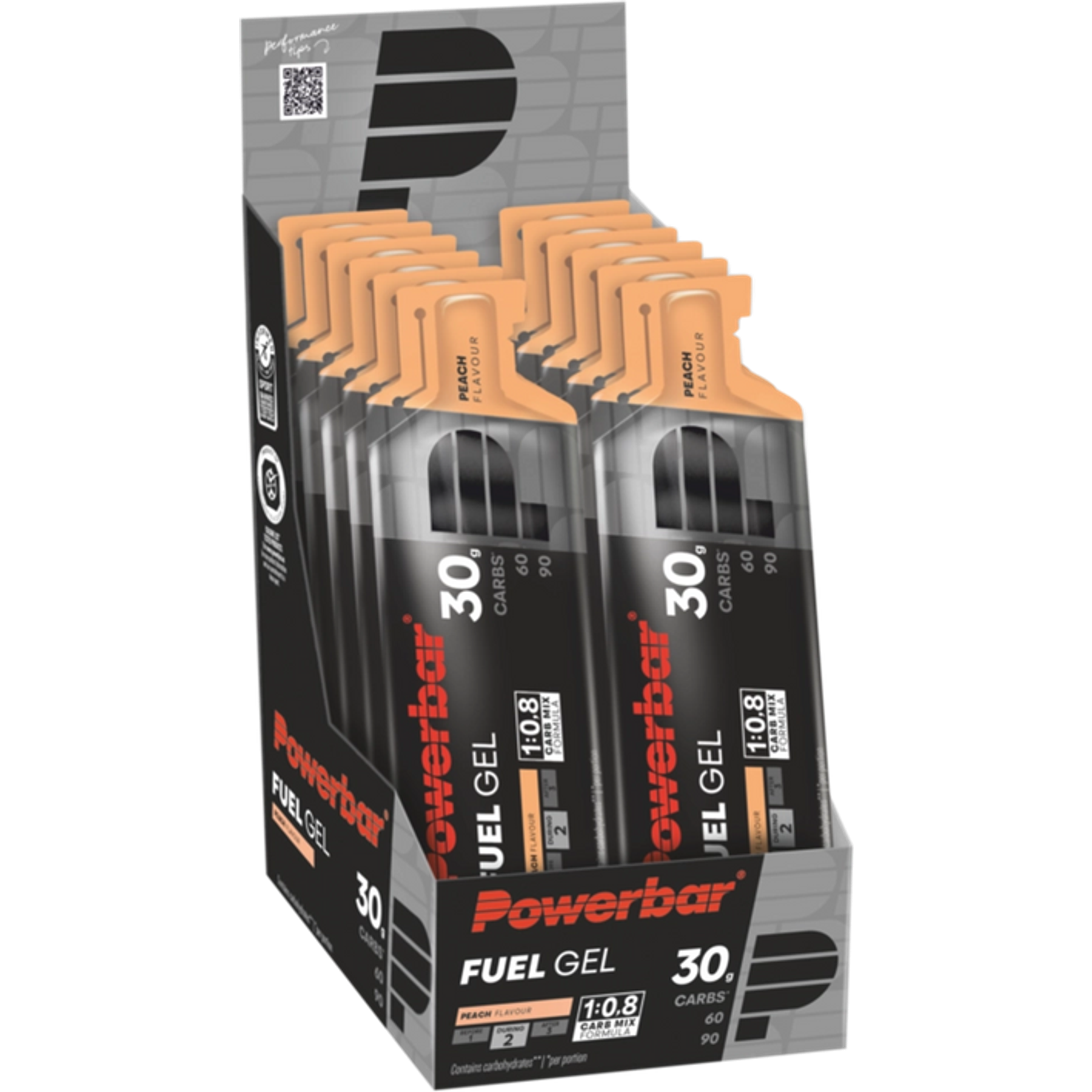 Powerbar Fuel 30 Gel 12 Stuks Voordeelverpakking