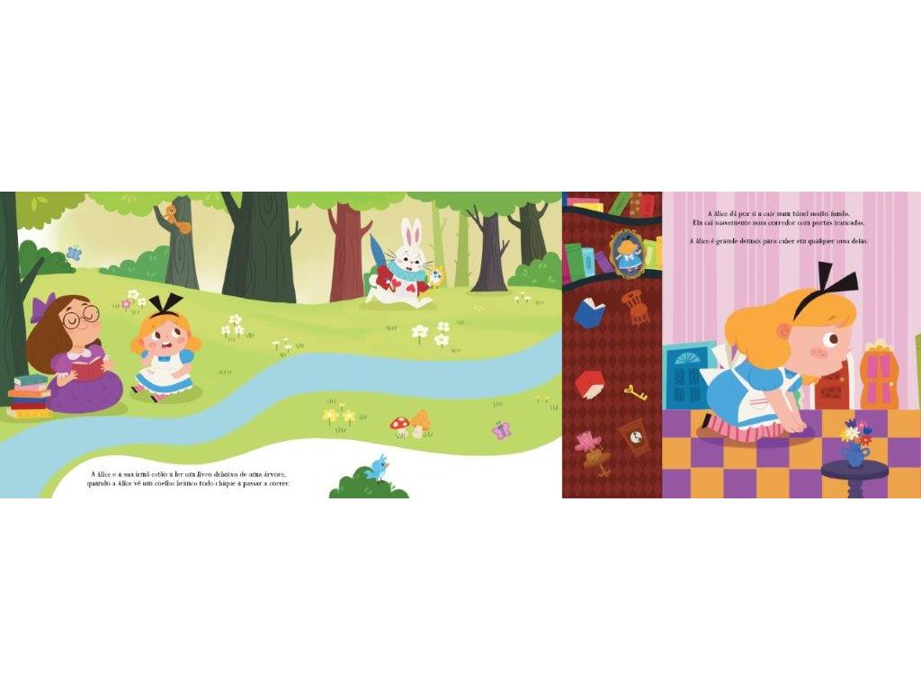 LIVRO 1ºS CONTOS FADAS POP-UP ALICE NO PAÍS DAS MARAVILHAS