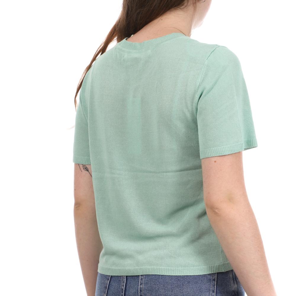 Only T-shirt Vert Femme Only Shirley