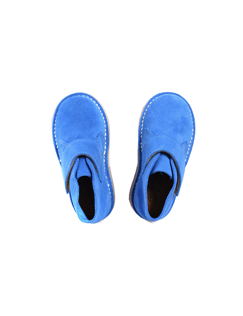 Safari Kids Velcro Boots Blue