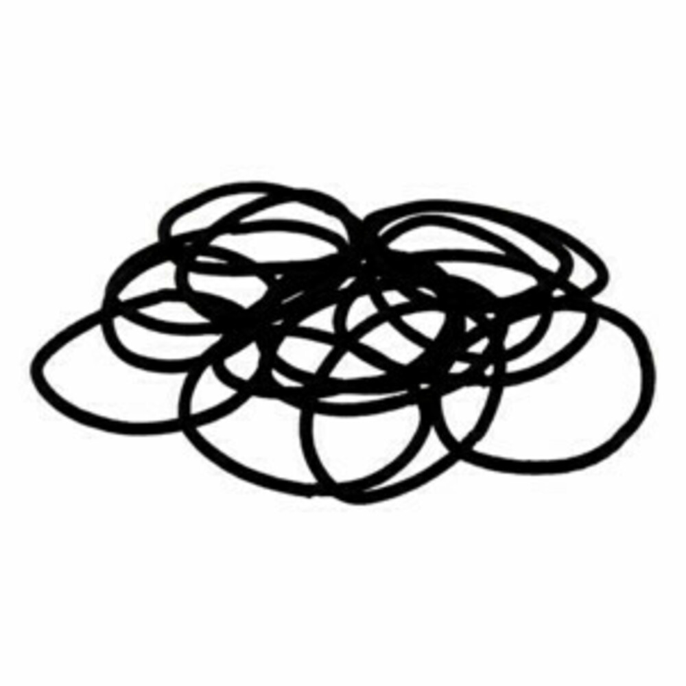 Zenner Elastieken Metal Free Zwart15 stuks