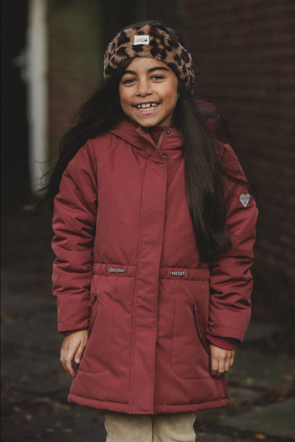 LOOXS little winterjas rood