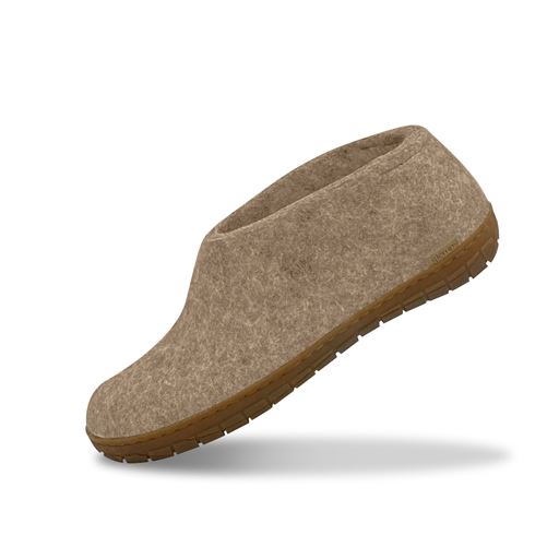 Glerups Ankelhøje Hjemmesko, Honey Sand, 40