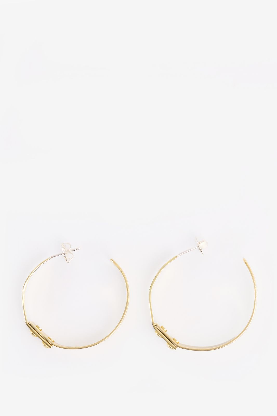 Gouden hoop oorbellen Sissy-Boy X TWEEK-EEK