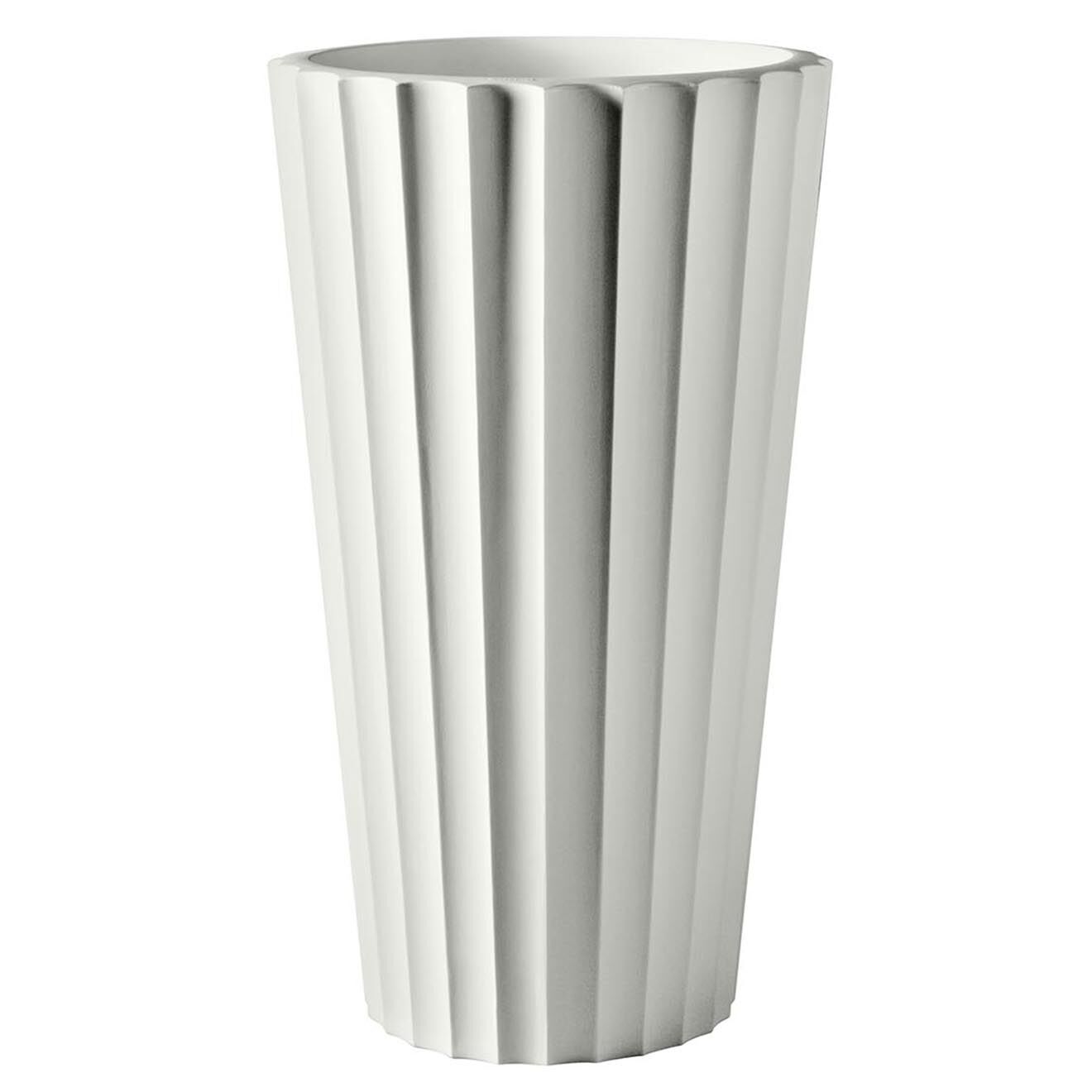Serralunga Pot Euphronio Design par Paolo Rizzatto blanc - D.74x126 cm