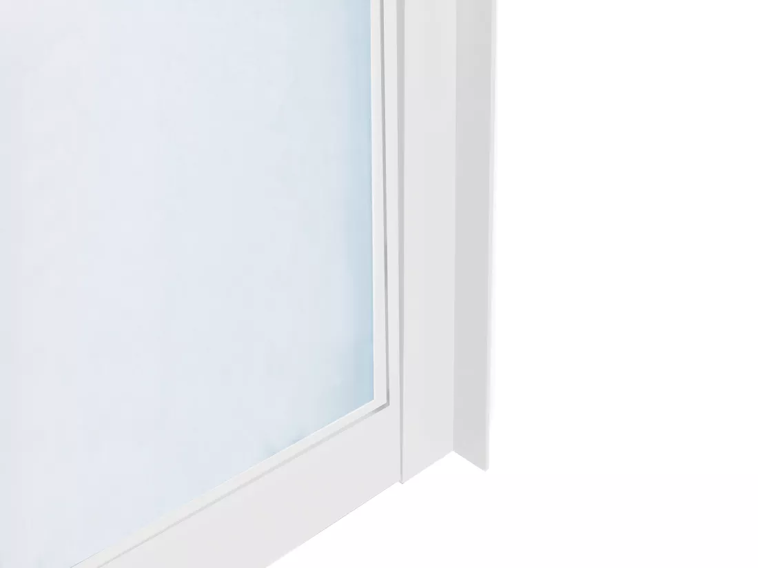 Verrière atelier en aluminium thermolaqué - 210x130 cm - Blanc - BAYVIEW