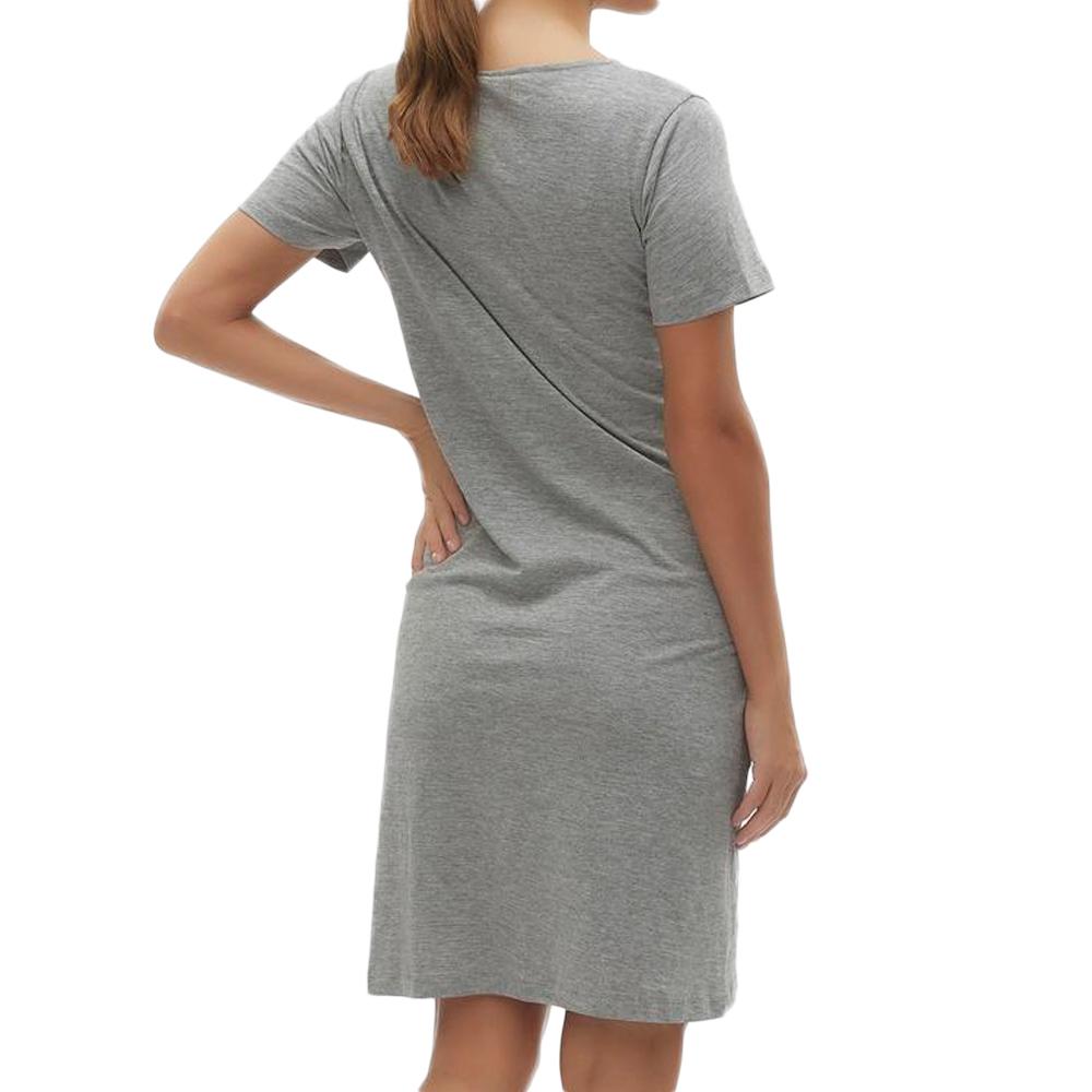 Mamalicious Chemise de nuit Grise Femme Mamalicious Mira