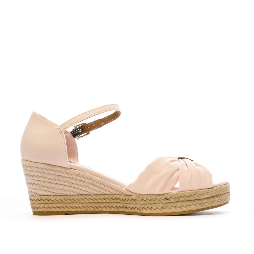 Tommy Hilfiger Sandale Rose Femme Tommy Hilfiger Wedge