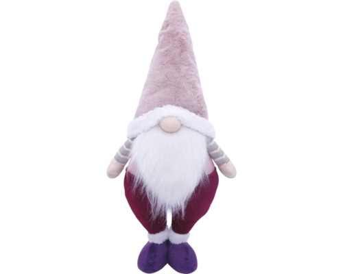 Kerstman Lafiora H 71 cm roze