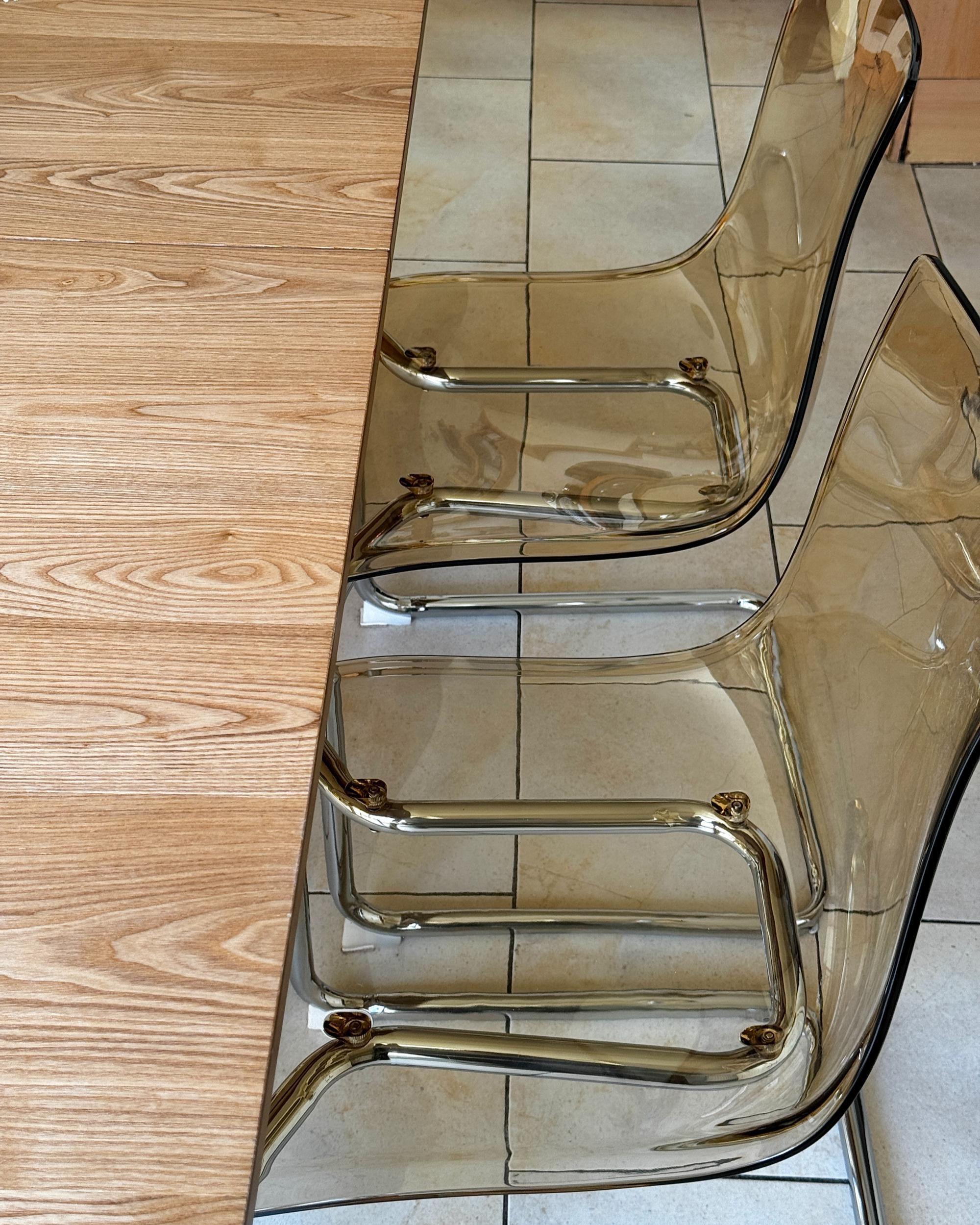 Set van 2 eetkamerstoelen MARSHALL Oranje