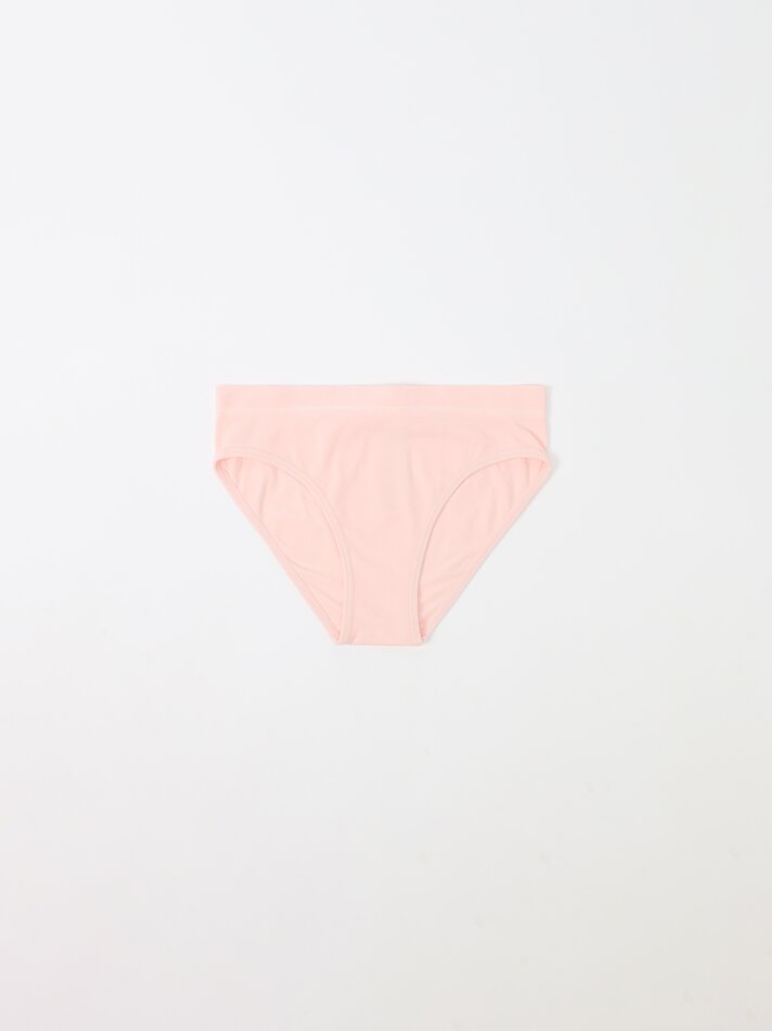 Pacote com 2 calcinhas sem costura - Rosa Claro