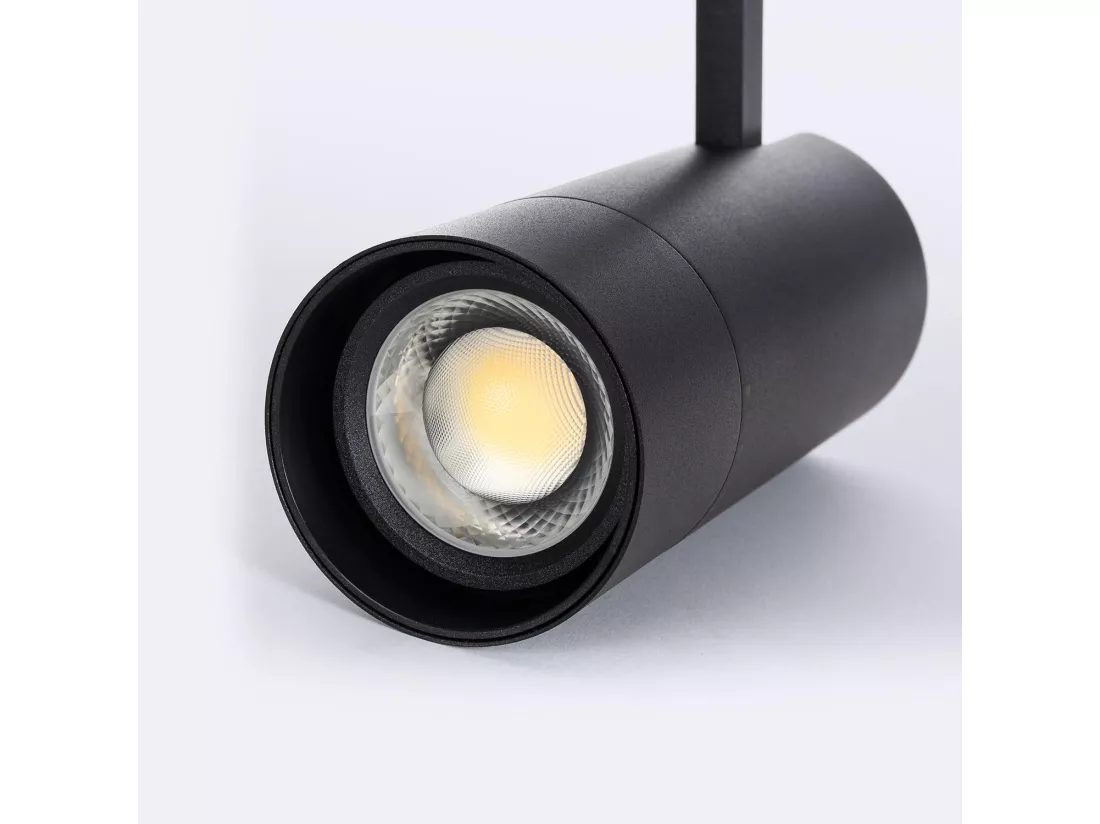 Spot LED sur Rail Triphasé 30W Wild CCT Multiangle 24-60º Noir