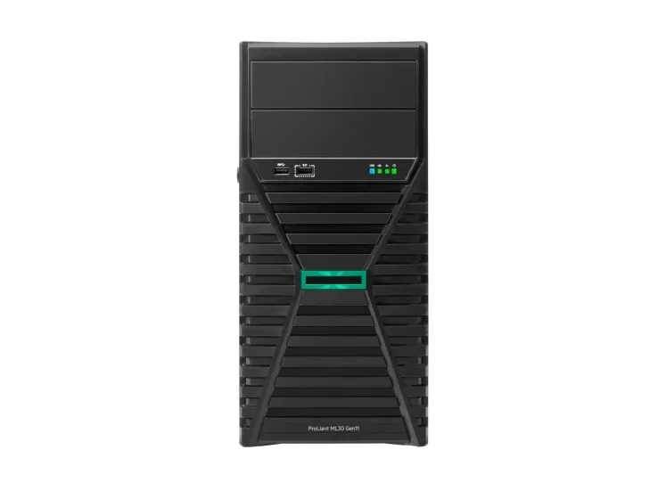 HPE ProLiant ML30 Gen11 Performance - Server - tower 4U - envejs - 1 x Xeon E-2436 / op til 5 GHz - RAM 16 GB - SATA - hot-swap 2.5