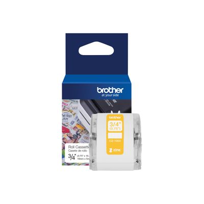 Brother CZ-13 - Ruban d'étiquettes auto-adhésives - 1 rouleau (19 mm x 5 m) - couleurs