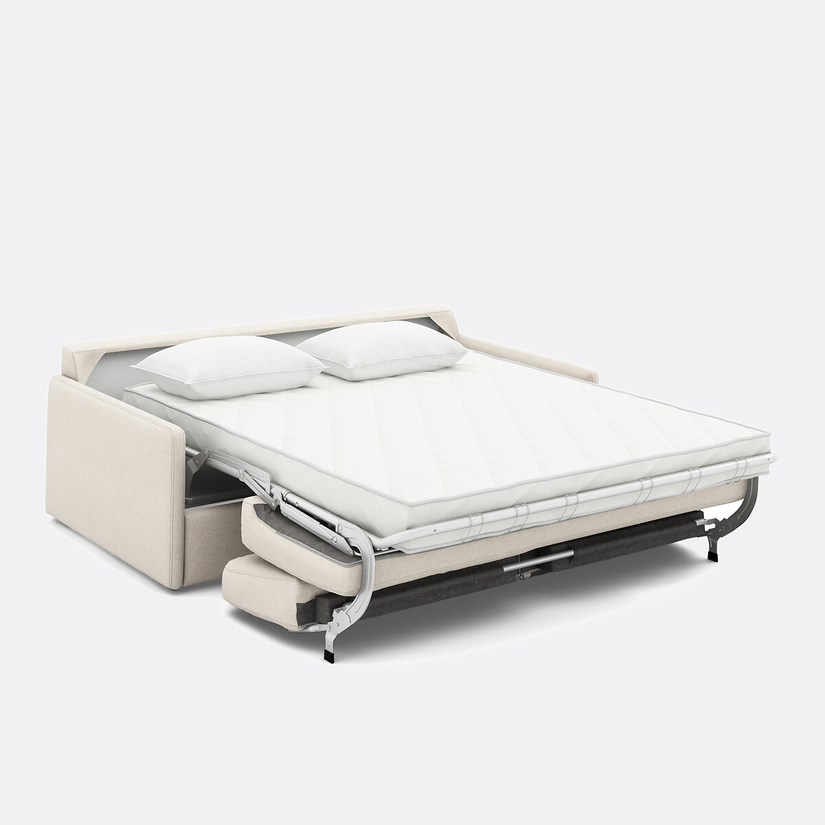 LA REDOUTE INTERIEURS<br>Sofá cama de espuma de poliéster, Marta