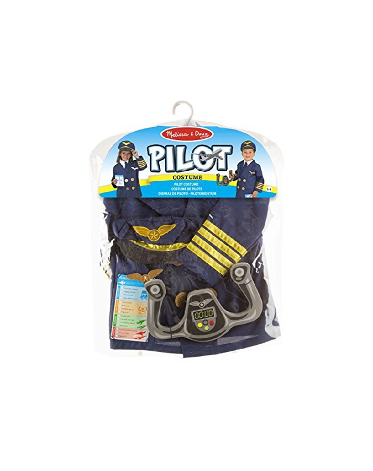 Kostümset PILOT (6-teilig)