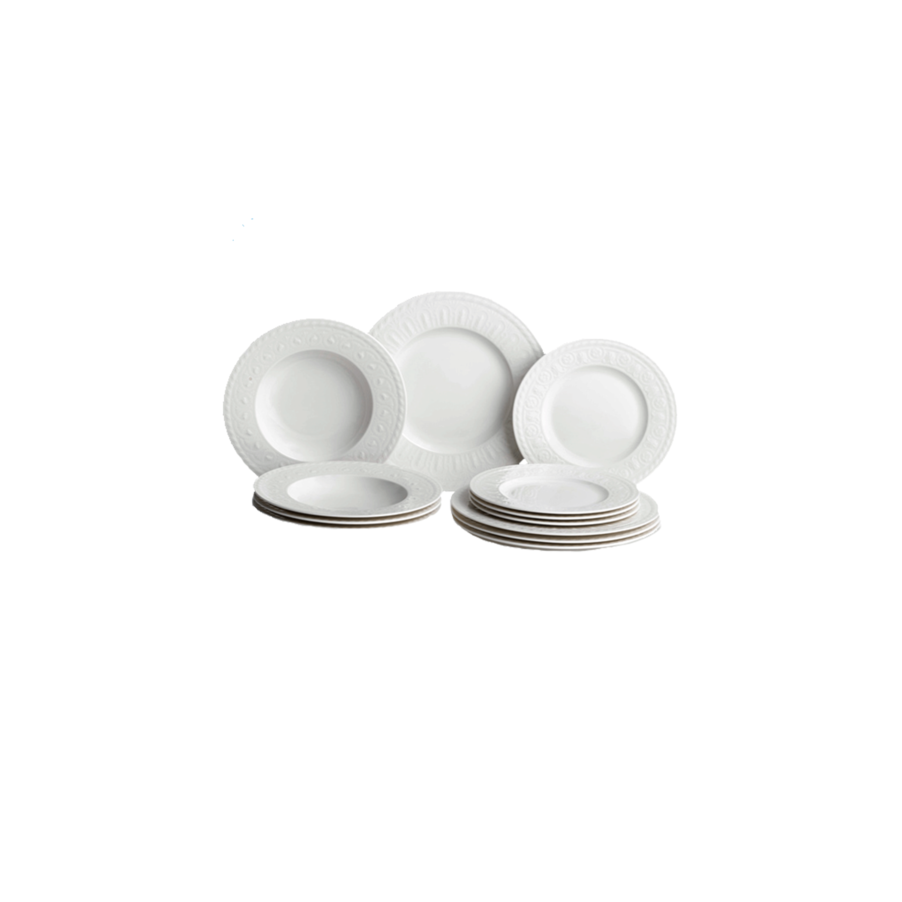 Cellini Starter set White, Premium Porcelain
