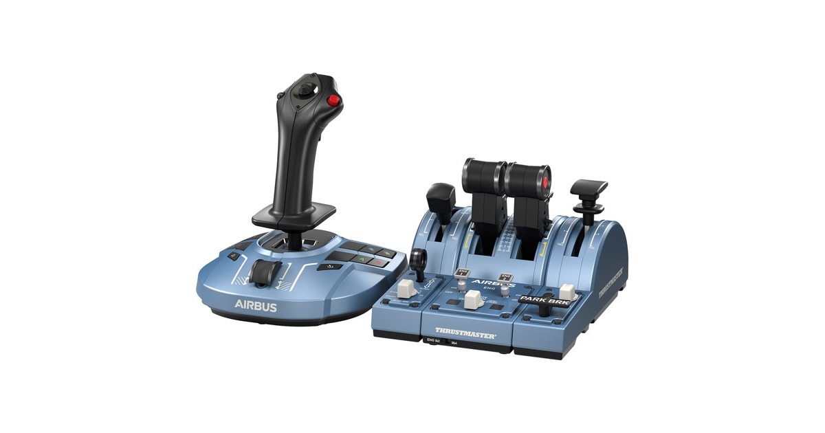 ThrustmasterTCA Captain Pack X Airbus Edition gaming set  (Zwart, Pc, Xbox Series X|S)